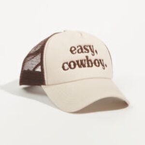 Easy cowboy trucker hat